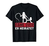 Herren Game Over Er Heiratet Ich Will Ehe Mann JGA Hochzeit Lustig T-S