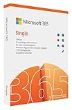 Microsoft 365 Single | 1 Nutzer | Mehrere PCs/Macs, Tablets und mobile Geräte | 1 Jahresabonnement | Box