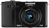Samsung EX1 Digitalkamera (24 mm Ultraweitwinkel, 10 Megapixel, Lichtstarkes F1,8-Objektiv, Schwenkbares 7,62 cm AMOLED-Display) schw
