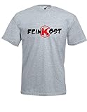 T-Shirt - Feinkost (Grau, XXL)