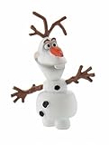 Bullyland 12963 - Spielfigur, Disney Die Eiskönigin - Frozen, Schneemann Olaf, ca. 6,4 cm, ideal als Torten-Figur, detailgetreu, PVC-frei, tolles Geschenk für Kinder zum fantasievollen Sp