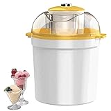 LIANGANAN Eiscreme-Hersteller, Vollautomatische Mini Fruit Softeis-Maschine, gesund, Molkerei frei, einfache One Push Betrieb, for Home Küche zhuang94