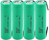 Entladen Sie Lithium-Batterien 3.7V 2500 Mah Inr 18650-25R 20A Für Power Bank 4 Stück