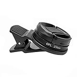 37 mm rundes Clip-On-Handy-Kamera-Objektiv-Filter-Set, universeller tragbarer Polarisator, Kameralinse, CPL Filter für die meisten Smartp