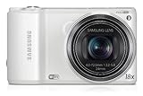Samsung WB250F Smart-Digitalkamera (14,2 Megapixel, 18-fach opt. Zoom, 7,6 cm (3 Zoll) LCD-Display, bildstabilisiert, Full HD Video, WiFi) weiß