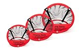 NB Sports Golf Zubehör Chipping Netz, 3er Set für Dein Golf Training inkl. Tasche, flexibel einsetzb
