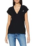 Replay Damen W3338 T-Shirt, Schwarz (098 Black), M