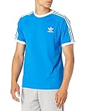 adidas Originals Men's 3-Stripes T-Shirt, Bluebird, XX-Larg