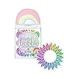 invisibobble Kinder Haargummi Magic Rainbow I 3x Spirale Haargummis Mädchen bunt für Kinder I das Original, designed im Herzen Münchens, Regenbogen/B