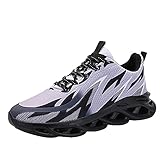 BAOFUBA Herren Fitness Laufschuhe Fashion Casual Mesh Atmungsaktive Trainer Sport Turnschuhe Walkingschuhe Traillauf Straßenlaufschuhe Sneaker Super Dämpfung rutschfeste Jogging