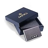 NTLux Personalisierter Leder Visitenkartenhalter Card Case im Geschenkbox - mit Kostenlose Gravur - Name, Monogramm, Logo - Beste Geschenkeideen für Männer, ihn, Freunde, Weihnachten, Geburtstag, Hochzeit, Vaterstag, Valentinstag, Werbeartik