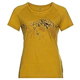 Odlo Damen Concord Summit T-Shirt, Nugget Gold, M