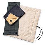 Pawz&Pawz Hundedecken 2 Stück | Sehr weiche & kuschelige Decken | 100x70cm/110x80cm | Stylisch robuste & waschbare Hundekissen/-Decken | Für kleine u. große Hunde & Katzen | H