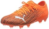 PUMA Ultra 3.1 FG/AG Jr Fußballschuh, Shocking Orange Black, 38 EU