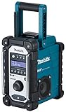 Makita DMR 110 Digital Baustellen DAB+ Radio + 1x BL 1850 18V - 5Ah Akku - ohne Ladeg