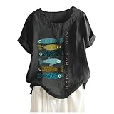 YJUU Blusen Damen Weiss Tunika Gr 52 BüGelauat Für Hemden Und Blusen SchöNe Oberteile Hemdbluse Kurzarm Tops Set Blusen Bade Tunika Strand Bluse Spitze Oberteile Hemdb