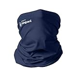 Livinguard TUBE MASK LITE |Schlauchschal Winter Halstuch für Laufen Radsport Herren Damen Multifunktionstuch Halswärmer Warm Fleece Winddicht Ski Nackenwärmer Fussball Schwarz|Light Blue, M