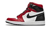 Jordan Air 1 High Retro WMNS Satin Snake Damen Cd0461 601, Gym Red/Wht-Black, 36.5 EU