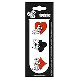 Clairefontaine 812988C – Astérix Dogmatix Lesezeichen, magnetisch, 4,5 x 12 cm, zufälliges Desig