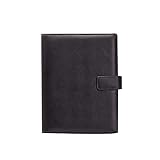 KYAM Notizheft Reisetagebuch A5 Notizbuch Lederjournal Notizbuch 6 Ringbinder Nachfüllbare Notizbücher Reisezeitschriften Für Das Schreiben Von Hardcover-Tagebuch Schreibblock (Color : A)