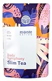 Abnehmen Tee Mischung Monte Nativo (160g) - Loser Kräutertee - Entgiftungstee - Entschlackungstee - Hochwertige Zutaten - Sencha Grüner Tee, Löwenzahn, Ingwer, Yerba Mate, Kardamom - 30 Tag