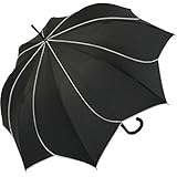 Pierre Cardin Stockschirm Damen groß stabil mit Automatik - Sunflower - schw