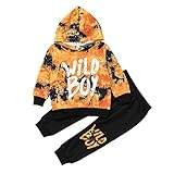 ROMIDA Baby Kleinkind Babykleidung set Junge Mädchen Baby Langarm Mädchen Kleidung Set Kleinkind Babykleidung Baby Kleidung Set Baby Baumwolle outfit Baby B