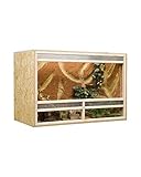 Holzkonzept OSB-Terrarium 120 x 60 x 80 cm mit Frontbelüftung