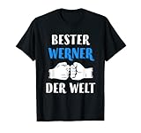 Herren Bester Werner Der Welt Personalisiertes Vornamen T-S