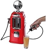 GAOJINXIURZ Biersäule, Getränkespender Bier Getränke Turm Double Pistole Getränkespender Mini Wasserspender Einfach zu bedienen und sauber (Color : Red, Size : 21.5x17.5x43cm)