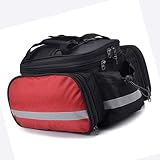 NCONCO Fahrradtasche für Heckträger Outdoor Wasserdicht Radfahren Erweiterbar Satteltasche Radfahren Zubehö
