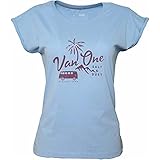 Van One Damen T-Shirt Salt & Dust hellblau/Mauve - L