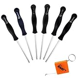 HURI Set of 6 Vergaser Schraubendreher Einstellwerkzeug für Husqvarna 125 135 136 137 141 142 235 235e 236 236e 240 240e 435 435e 440e McCulloch Partner Poulan Walbro Zama Ryobi Motorsägen R