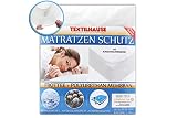 Matratzenschoner 60x120 cm Wasserdicht | Matratzenauflage 60/120 Atmungsaktive | Matratzenschutz | Inkontinenzunterlage | Hygienischer Anti-Milben Matratzenbezug | Mit Rundumgummib