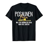 Cooler Posaunen Papa Lustiges Posaune Geschenk T-S