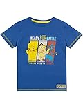 Pokemon Jungen T-Shirt Blau 140