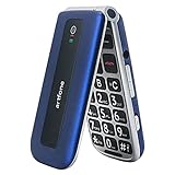 artfone Seniorenhandy ohne Vertrag, Klapphandy Mobiltelefon mit Großen Tasten, Rentner Handy mit 2,4 Zoll Farbdisplay, Dual SIM, SOS Notruftaste, Taschenlampe, 1000 mAh Akku, 2G GSM, B