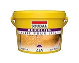 Soudal 22A Kork Kleber 5Kg - fÃ¼r Korkplatten und Korkbahnen an Wand + Boden, geeignet fÃ¼r FuÃŸbodenheizung