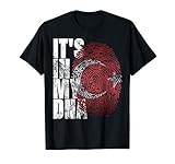 It's In My DNA Turkiye Shirt Turks Turkish Gifts Turkey Flag T-S
