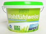 Mineral-Wandfarbe WohlfühlWeiss matt - für Allergiker geeignet - 1,0