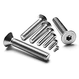 50 Stück M3 x 8 mm Senkkopfschrauben Edelstahl DIN 7991 Senkkopf Innensechskant A2 V2A V