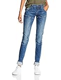 G-STAR RAW Damen Mid Skinny Wmn-60881 Jeans, Blau (Medium Aged Antic 6348), W23/L32