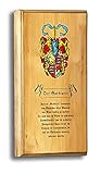 Kunstdruck Der Garbrater Cook Meat Fleisch Zirbenholz Arve Nostalgieschild Zunftwappen 057