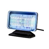 tiiwee TV Simulator PowerPlus mit 24 LED's und 3 wählbaren Programmen - Komplett mit Netzadapter - Lichtsimulation zum Einsatz als Einbruchschutz -Fernsehsimulator - Fernseh-Atrappe - Fake TV
