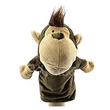 Fuxwlgs Fingerpuppen Baby Jungen Mädchen Spielzeug Cartoon Tiere Wildtier Muster Hand Handschuh Puppet Plüsch Puppen Kinder Rollenspiel Spielzeug (Color : 8)