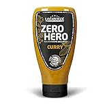 Layenberger ZERO HERO kalorienarme Grillsauce Curry, 0,00 g Fett, ohne Zuckerzusatz, (1 x 250ml)