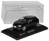 Seat Leon Cupra 280 Schwarz 5 Türer 3. Generation 2012-2020 1/43 Modellcarsonline Sonderangebot Modell Auto mit individiuellem Wunschk