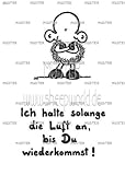 sheepworld Postkarte 'Ich halte so lange die Luft an, ...' 24