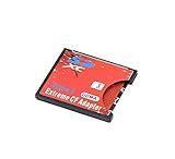 QUMOX SD SDHC SDXC Um CF Compact Flash Speicherkarte Adapter Reader Typ 1 unterstützt WIFI