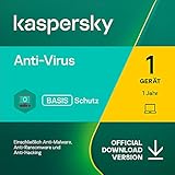 Kaspersky Anti-Virus 2021 | 1 Gerät | 1 Jahr | Windows | Aktivierungscode per E